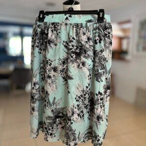 s.o.r.a.d by Atv, Floral  Mint Skirt